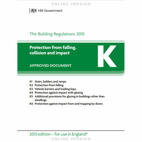 Protection from falling, collision and impact: Approved Document K