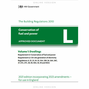 Conservation of fuel and power: Approved Document L